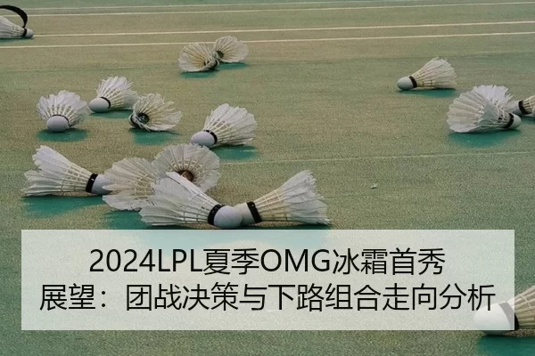 2024LPL夏季OMG冰霜首秀展望：团战决策与下路组合走向分析